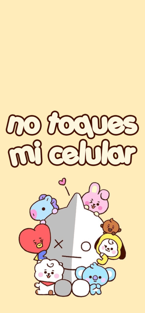 Fondos de pantalla de No tocar mi celular
