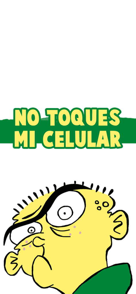 Fondos de pantalla de No tocar mi celular