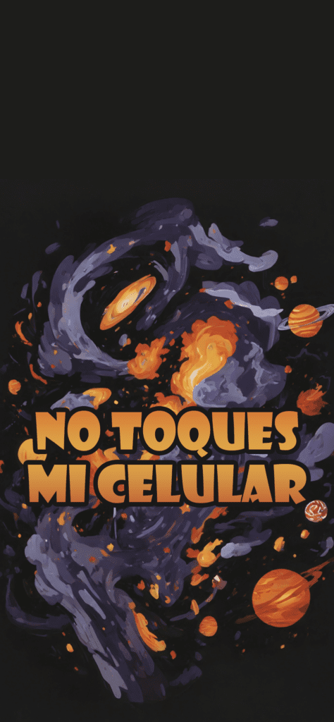 Fondos de pantalla de No tocar mi celular