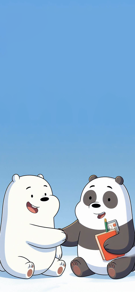 Fondos de pantalla de los escandalosos de de polar y panda