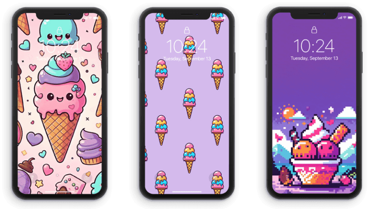 Fondos de pantalla de helados