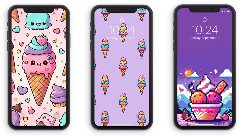 Fondos de pantalla de helados