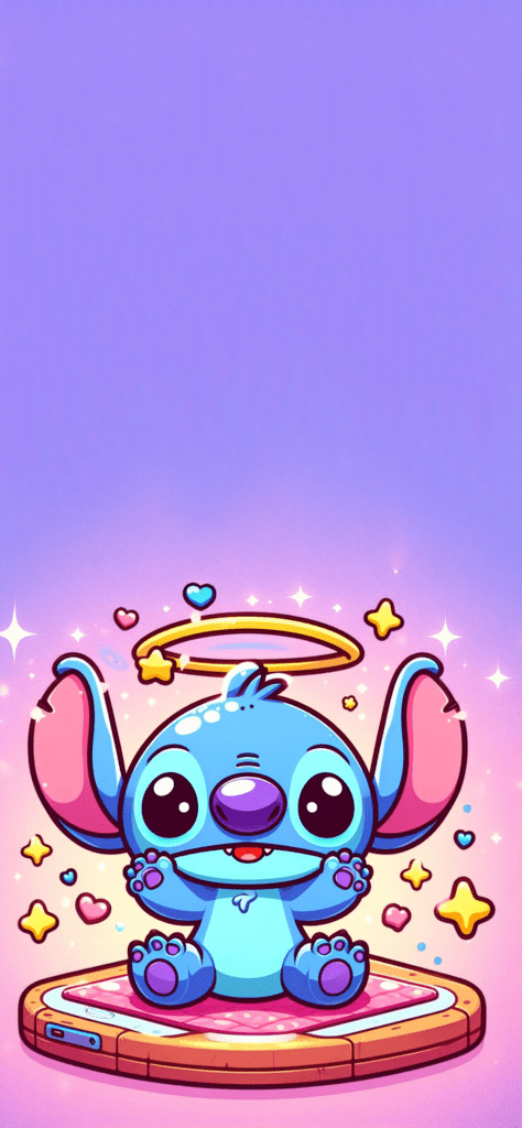 Fondos de pantalla de stitch kawaii