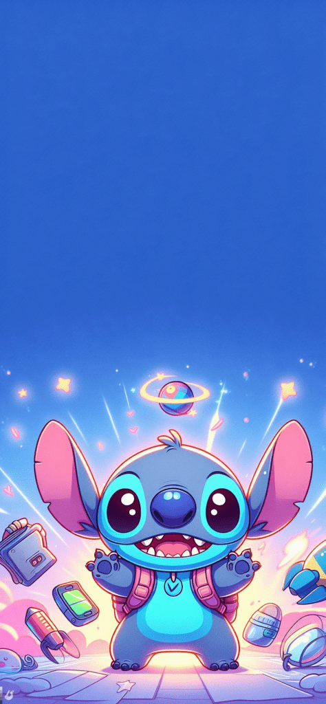 Fondos de pantalla de stitch kawaii