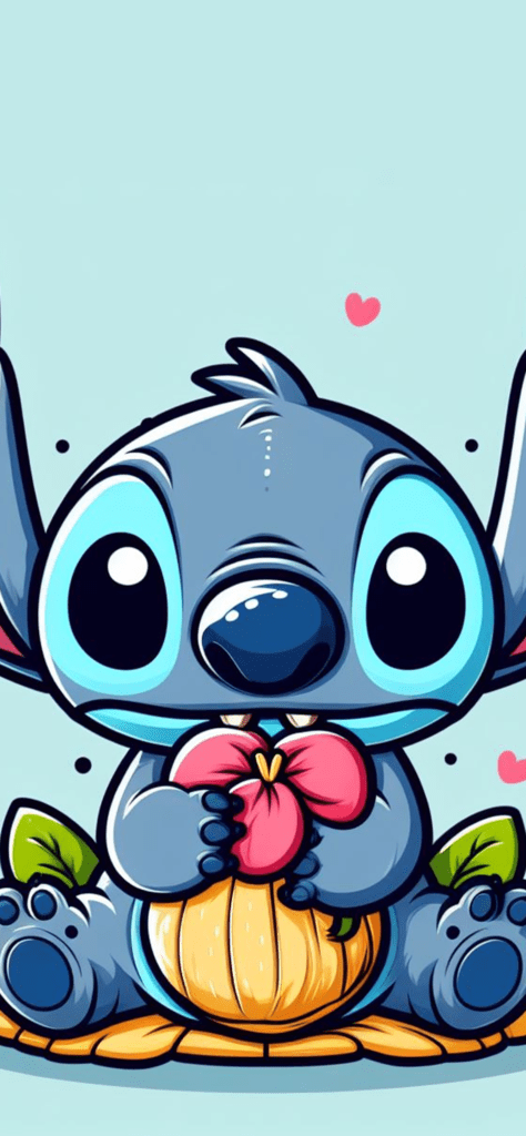 Tiernos fondos de pantalla de Stitch