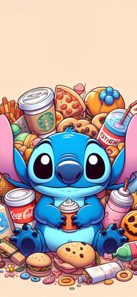 Tiernos fondos de pantalla de Stitch