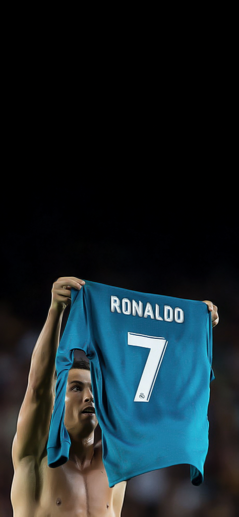 Fondos de Pantalla de Cristiano Ronaldo (CR7) agarrando la camiseta de cr7