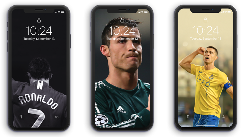 Portada de los fondos de pantalla para celular de Cristiano Ronaldo (CR7)