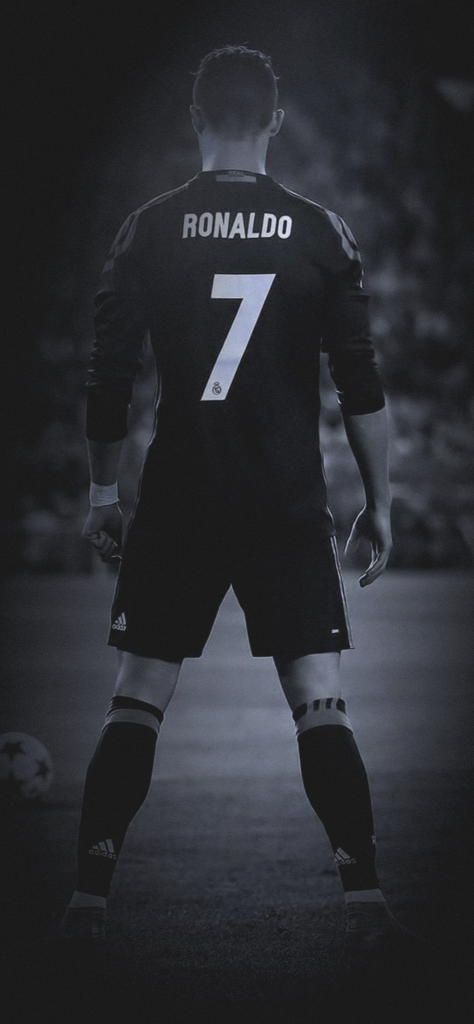Fondo de pantalla de Cristiano Ronaldo de espaldas numero 7
