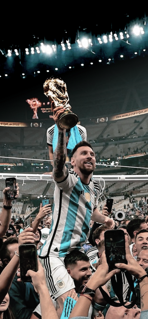 Fondo de pantalla de Messi en el mundial