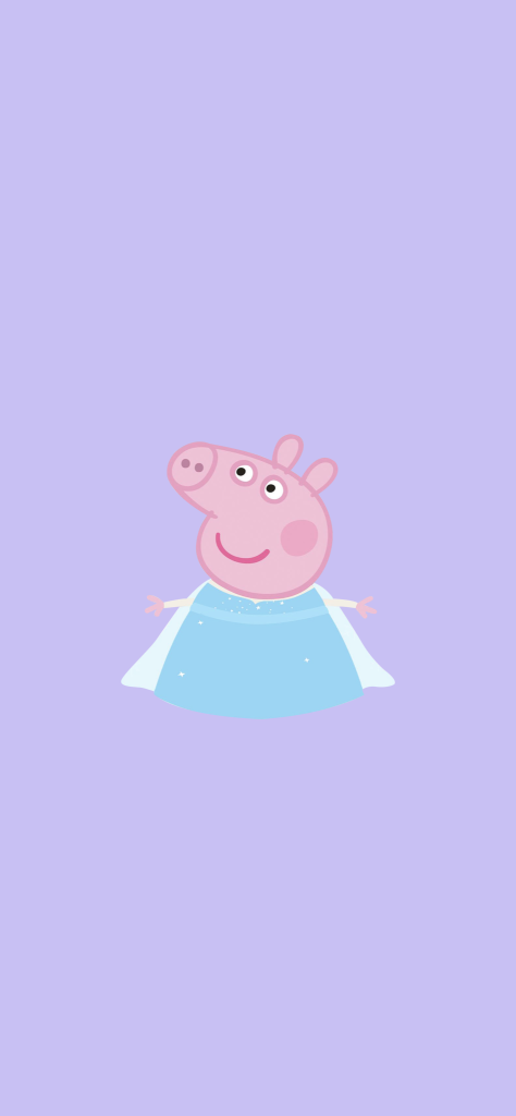 Fondo de Pantalla de Peppa Pig de princesa