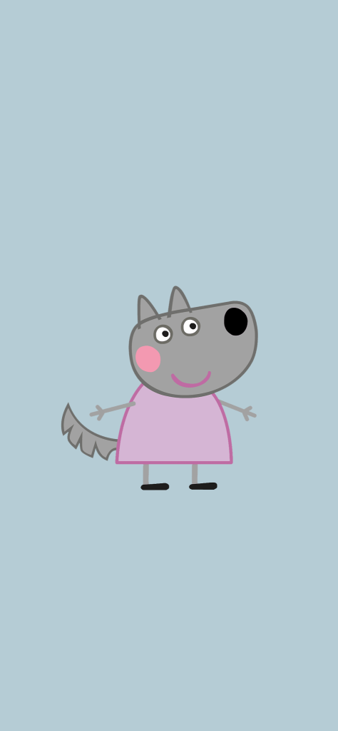 Fondo de Pantalla de Peppa Pig de lobo