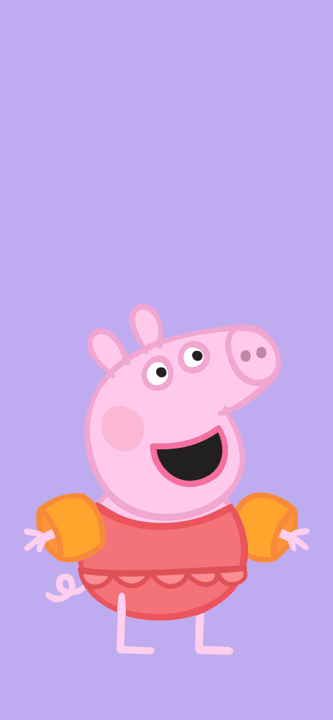 Fondo de Pantalla de Peppa Pig en playa