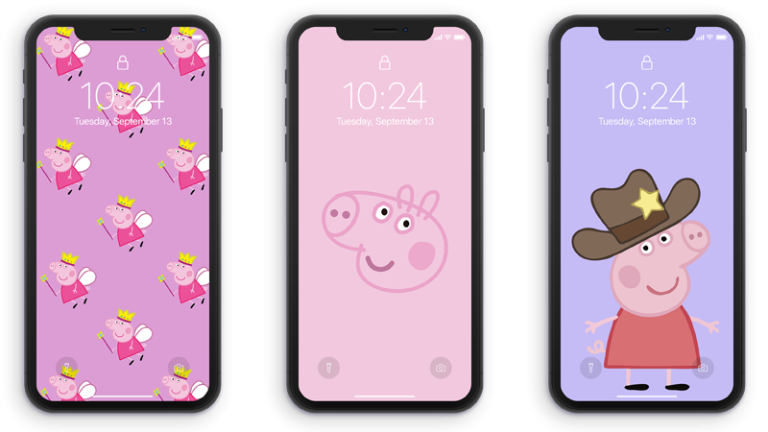 Portada de los Fondos de Pantalla de Peppa Pig