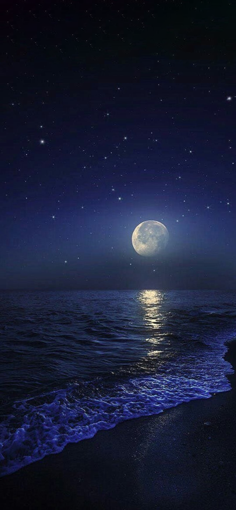 Fondo de pantalla de la luna en HD