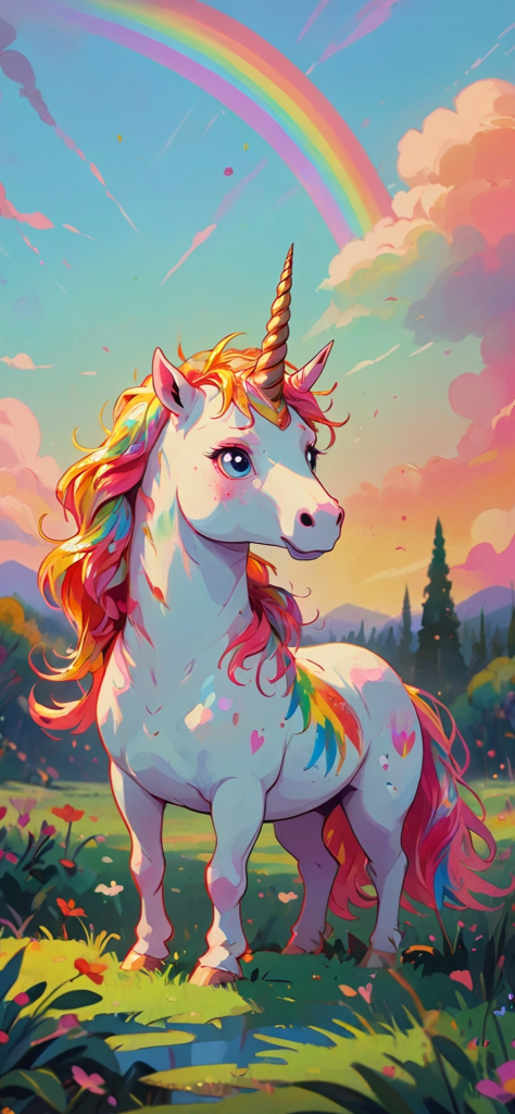 Fondo de pantalla de unicornio