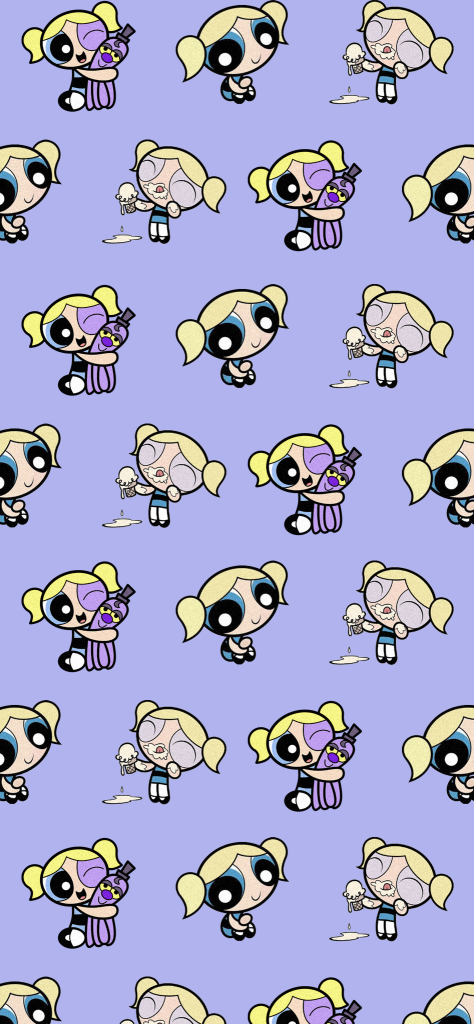 Fondo de pantalla de burbuja en patron
