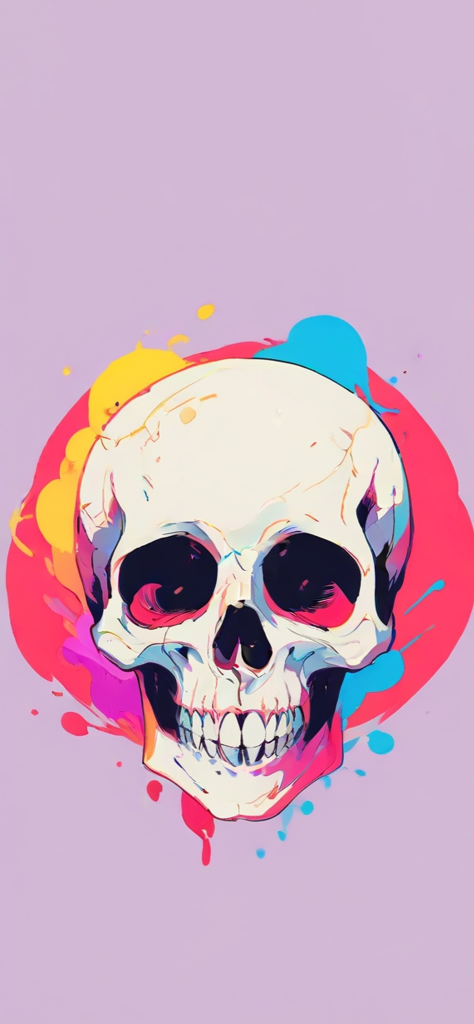 Fondo de pantalla de calaveras tumblr