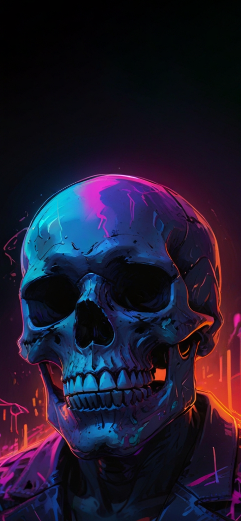 Fondo de pantalla de calaveras perronas
