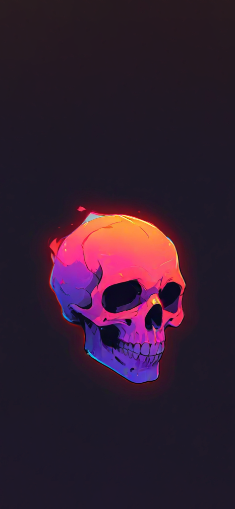 Fondo de pantalla de calaveras