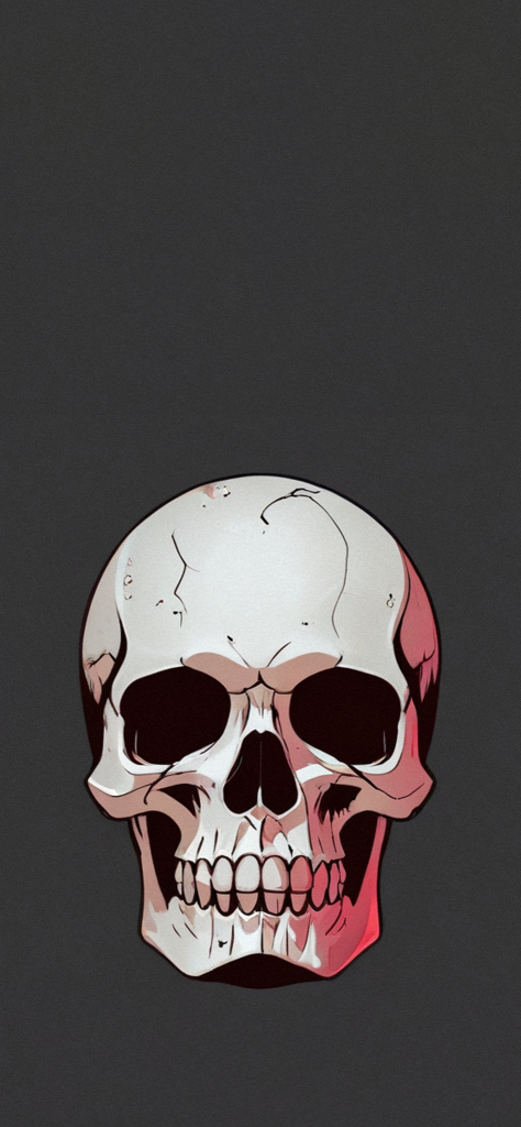 Fondo de pantalla de calavera chidos