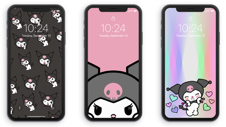 Portada del articulo sobre fondos de pantalla aesthetic de kuromi para celular