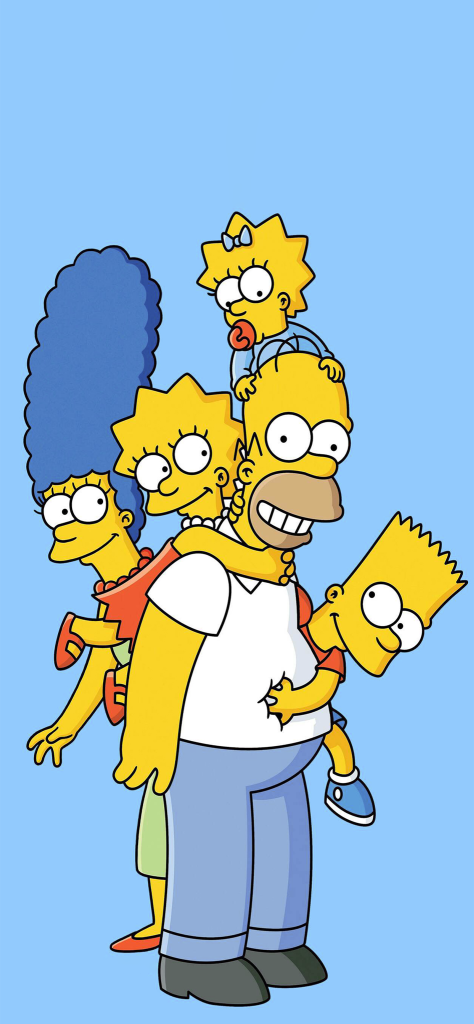 Fondo de pantalla de la familia de los simpsons