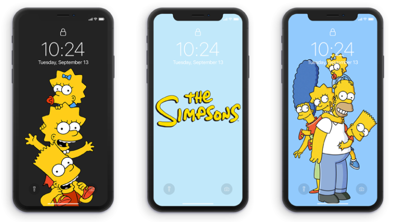 Portada de los Fondo de pantalla aesthetic de los simpsons