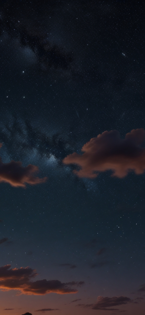 Fondo de pantalla de estrellas para celular