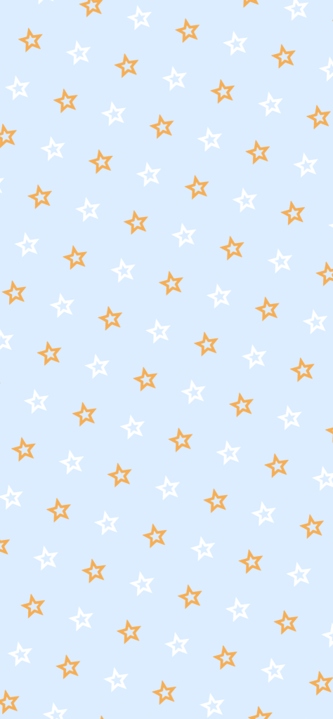 Fondo de pantalla de estrellas blancas y amarillas con fondo azul