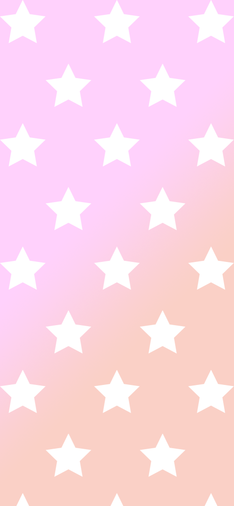 Fondo de pantalla de estrellas blancas con fondo degradado rosa y rojo