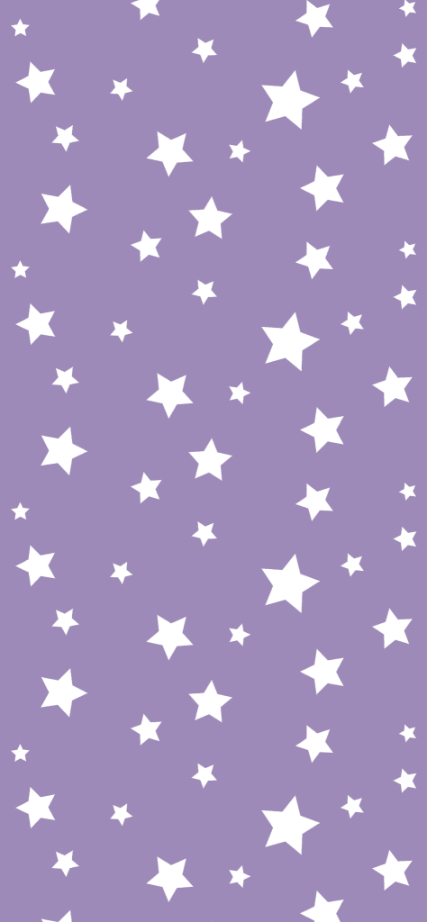 Fondo de pantalla de estrellas blancas con fondo morado