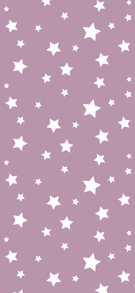 Fondo de pantalla de estrellas blancas con fondo rosa
