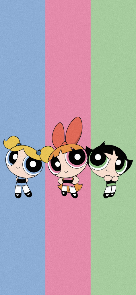 Fondo de pantalla de las chicas superpoderosas bonito para celular