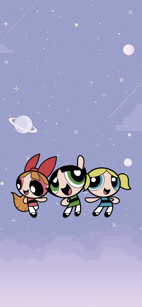 Fondo de pantalla de las chicas superpoderosas coquette