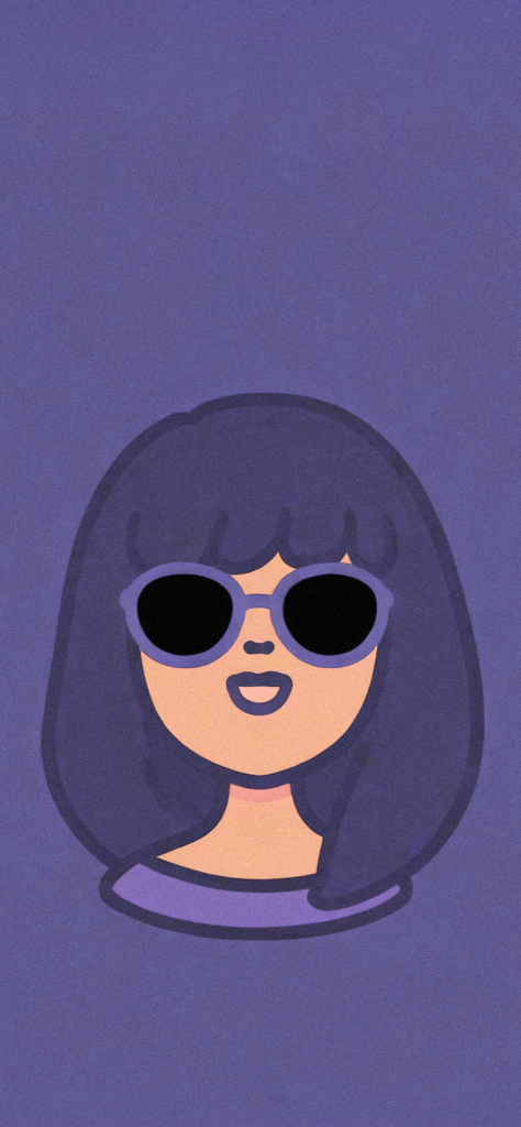 fondo de pantalla morada para chicas