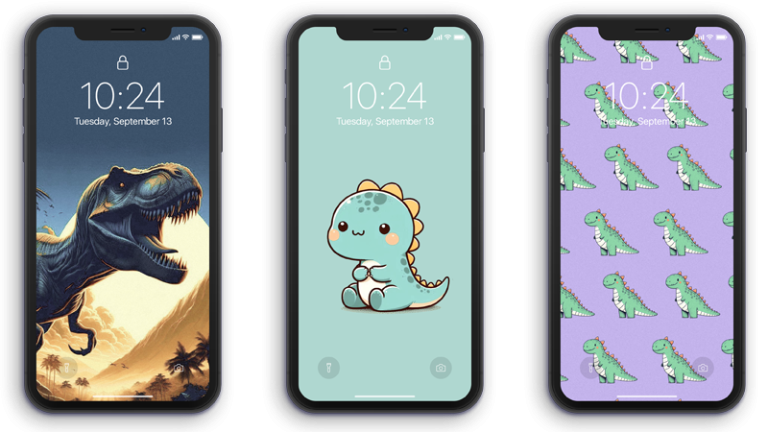 portada del articulo sobre fondos de pantalla de dinosaurios