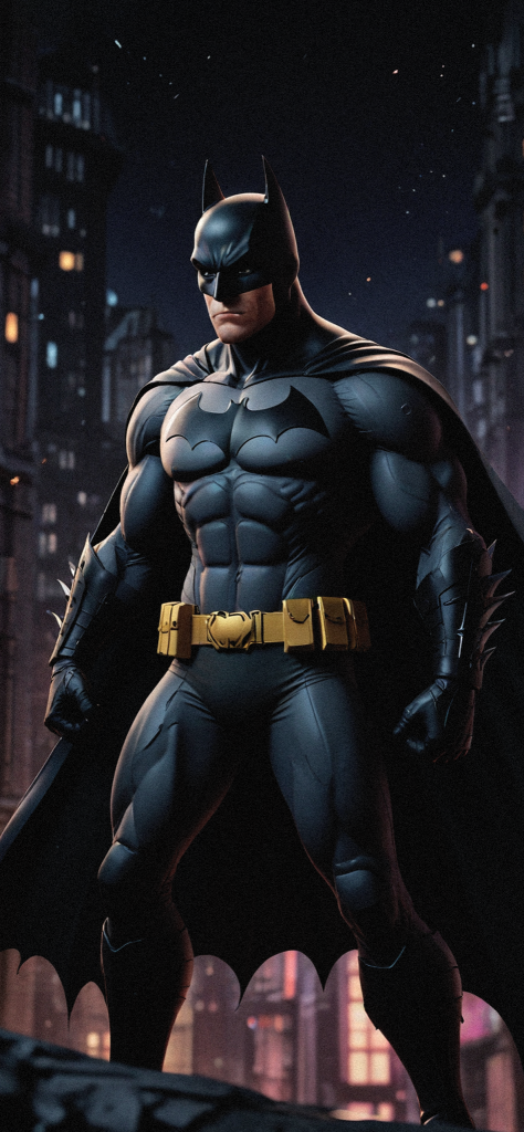 Fondo de pantalla de batman musculoso